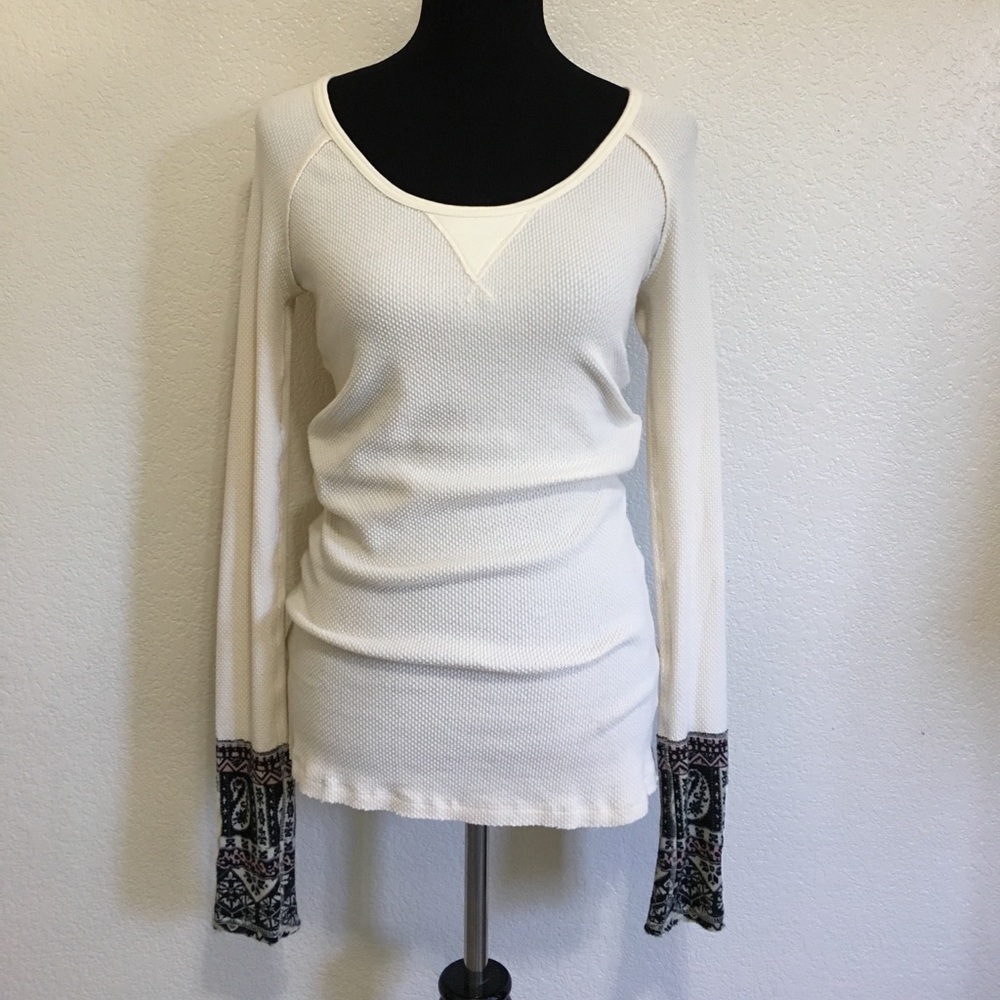 FREE PEOPLE • Cream Thermal